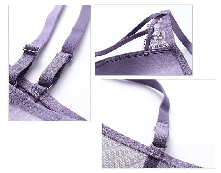 All Crossed Up Bra Set - Late Night Lingerie