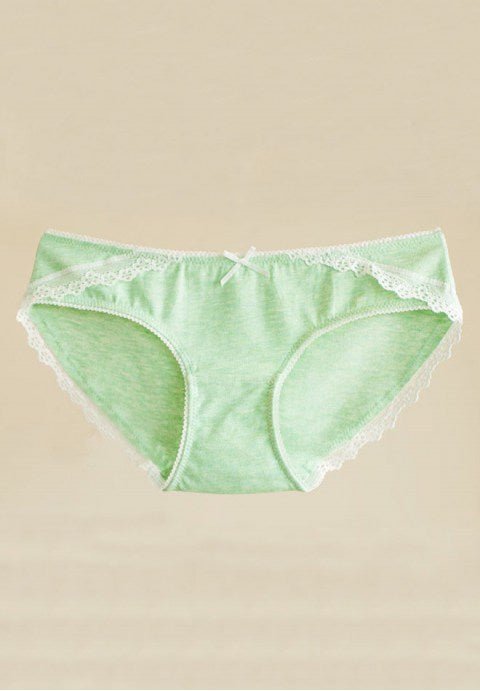 Cute Style Lace Trim Panty - Late Night Lingerie