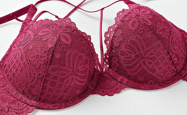 Extra Spicy Strappy Bra Set - Late Night Lingerie