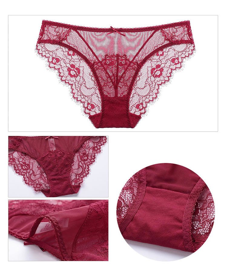 Floral Lace Lingerie Push up Bra Sets - Late Night Lingerie
