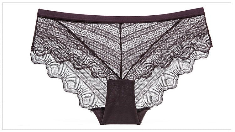 Floral Lace Push Up Bra and Panty Set - Late Night Lingerie