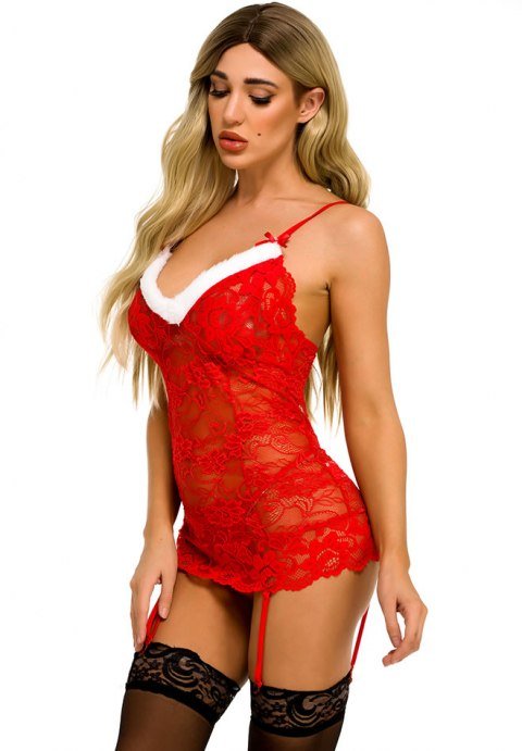 Naughty Clause Lingerie Costume - Late Night Lingerie