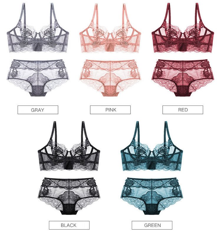 Perfect In Flower Bra Set - Late Night Lingerie