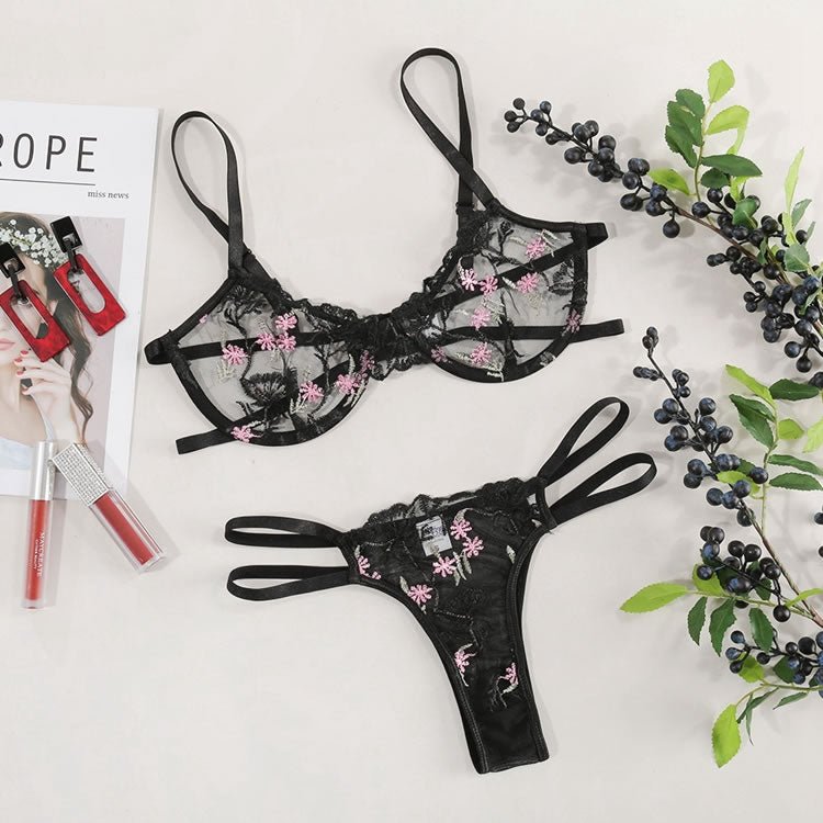 Playing Games Again Bra And Panty Set - Late Night Lingerie