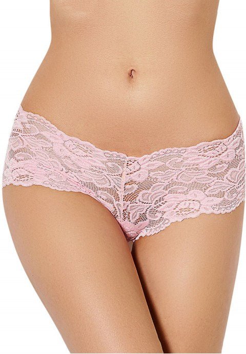 Plus Size All Over Lace Boyshort - Late Night Lingerie