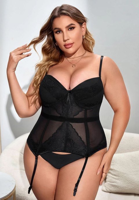 Plus Size Envy Me Bustier - Late Night Lingerie