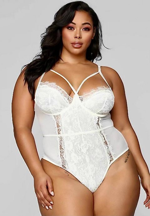 Plus Size Real Me In Teddy - Late Night Lingerie