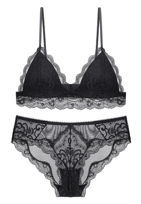Sexy Lace Bralette Set - Late Night Lingerie