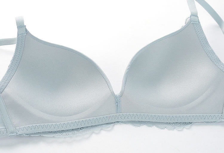 Sexy Wireless Lace Bra Set - Late Night Lingerie