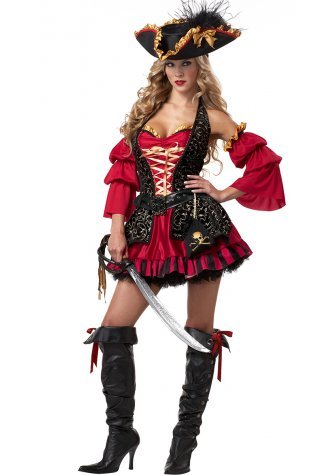 Spanish Pirate Costume - Late Night Lingerie