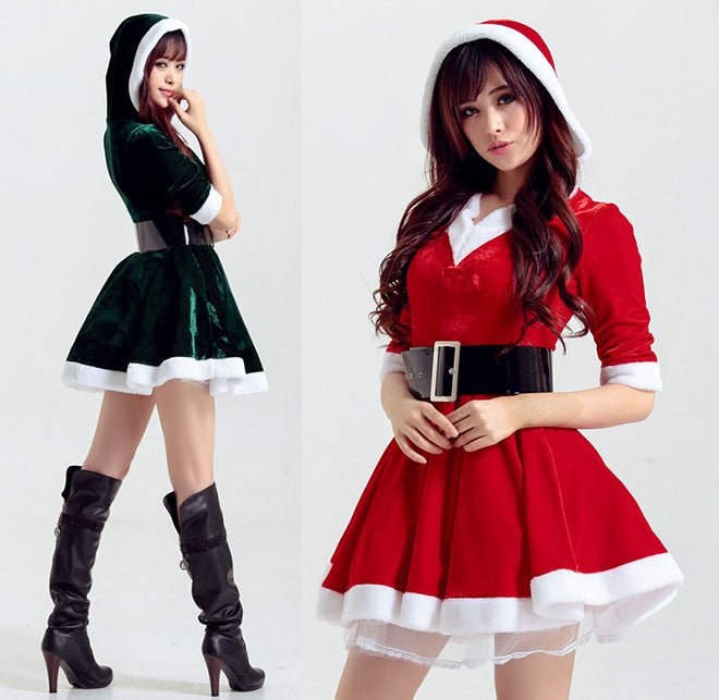Sweetie Christmas Hooded Costume - Late Night Lingerie